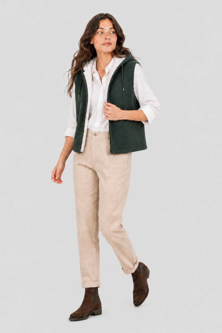 Coulange - Veste sans manches M17 – Blanc / 46