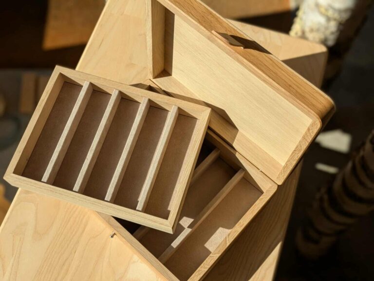 Manufacture Jacquemin - Coffret 10 couteaux en chêne - Grand modèle