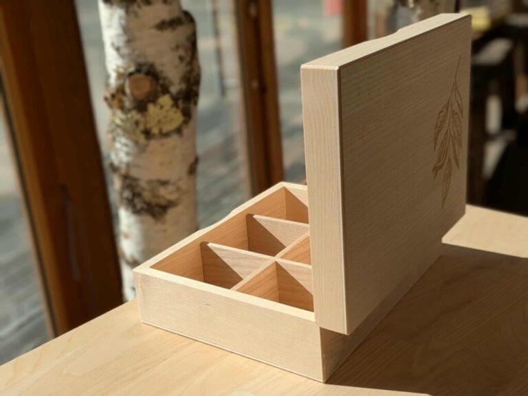 Manufacture Jacquemin - Coffret à thé en frêne - Grand modèle