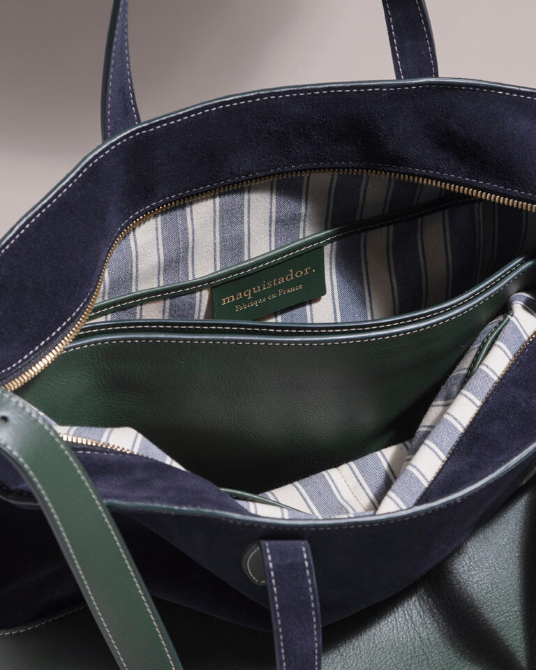 maquistador - sac Olympe - marine & vert