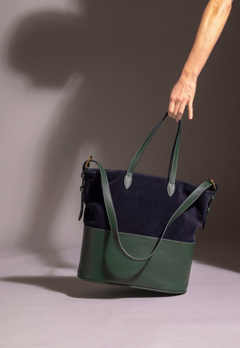 maquistador - sac Olympe - marine & vert