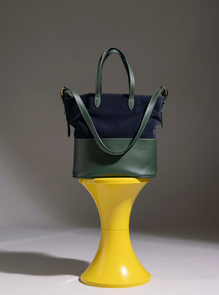 maquistador - sac Olympe - marine & vert