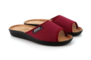 WRAISIN Claquette prune femme par la marque Airplum Airplum - WRAISIN Claquette prune femme