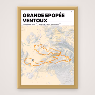 The Post Trace - Grande Epopée Ventoux  Grand Raid du Ventoux