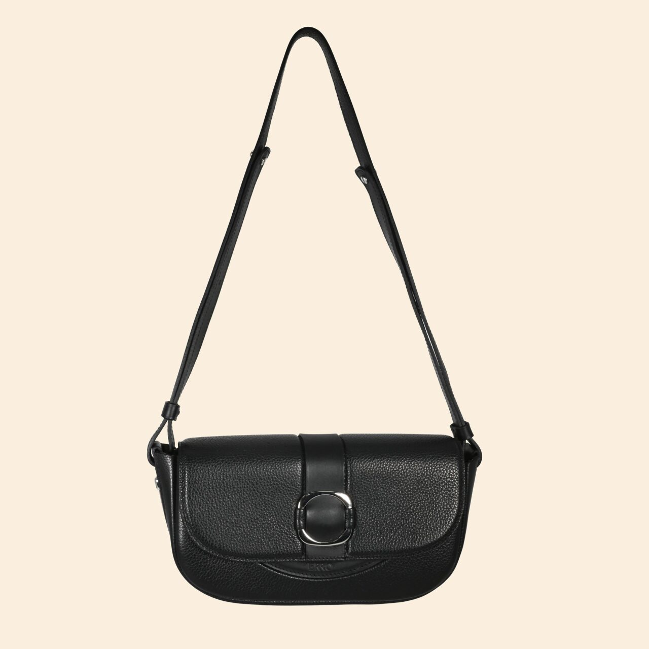 Ainhoa sac femme cuir noir france 1 ERRO - Sellier / Maroquinier - Ainhoa Charbon