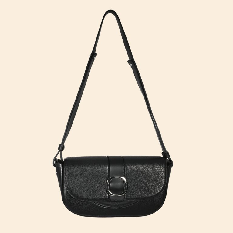 Ainhoa sac femme cuir noir france 1 ERRO - Sellier / Maroquinier - Ainhoa Charbon