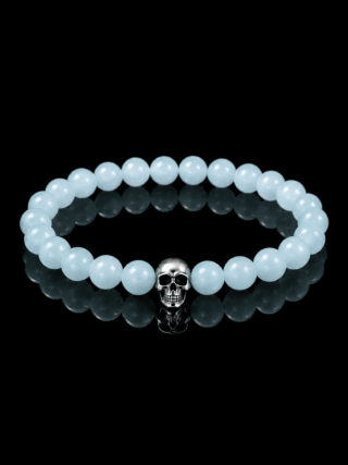 NEIJE - Bracelet Requiem Aigue Marine et Argent 925