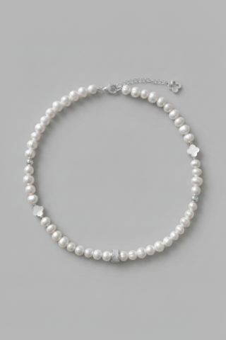NEIJE - Collier Iconic Perles deau douce et Argent 925