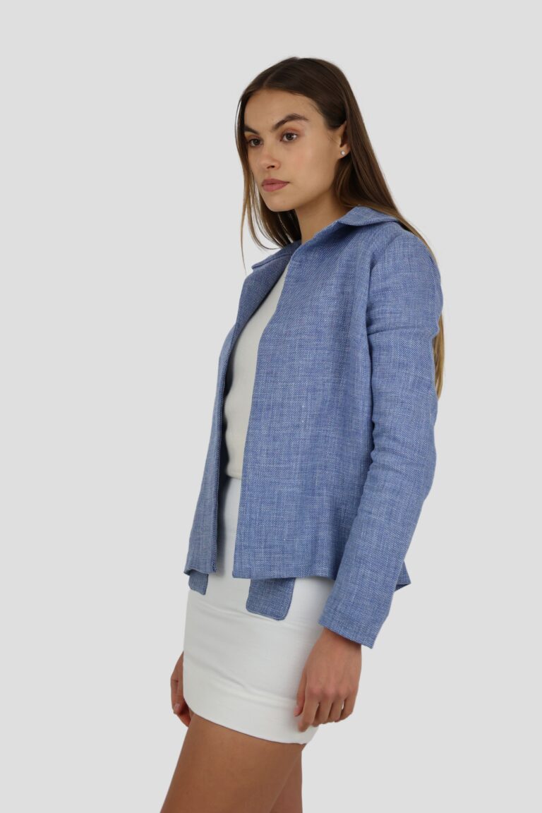 Coulange - Veste Lin et soie B84 – 46
