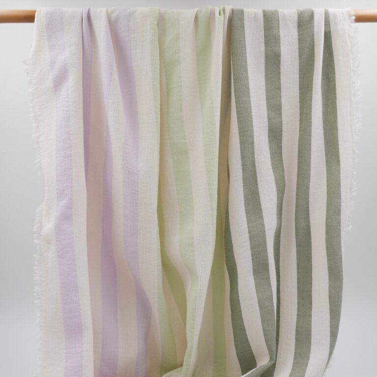 Aux Bains Français - Drap de Plage "Sauge"