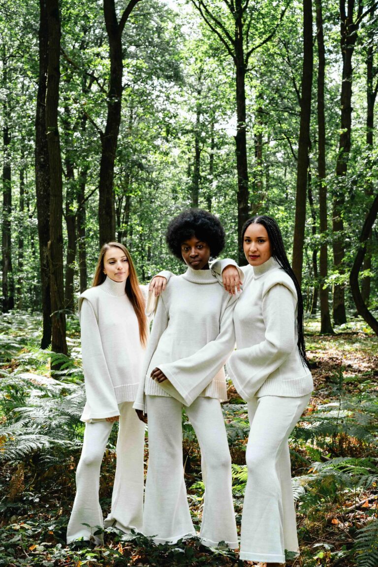 Divine Harmonie - Pantalon Divine Harmonie en Laine Mérinos – XL / Off White
