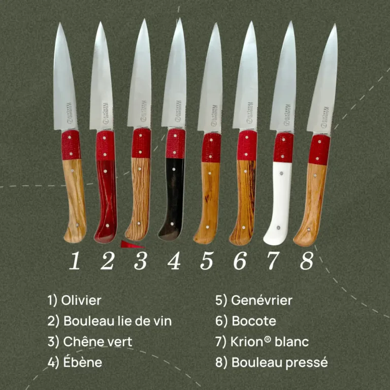 Le Cuisinier Français - Esperluète de Table - couteau à viande d'exception – Bocote