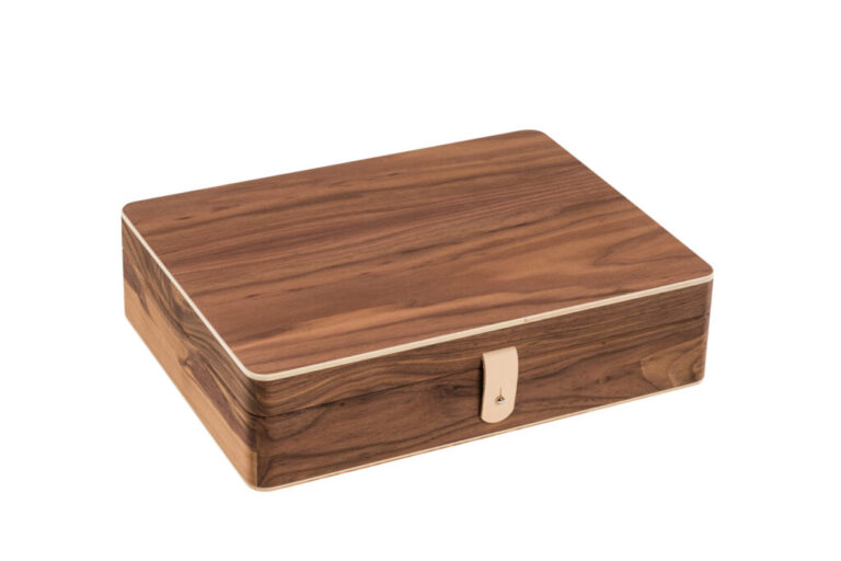 Manufacture Jacquemin - Coffret à montres en noyer - Modèle XL - 8 montres