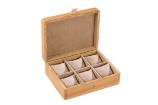 Manufacture Jacquemin - Coffret à montres en chêne – grand modèle – 6 montres