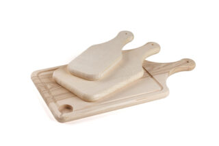 Manufacture Jacquemin - Planche à découper rustique – Lot de 3 petits modèles