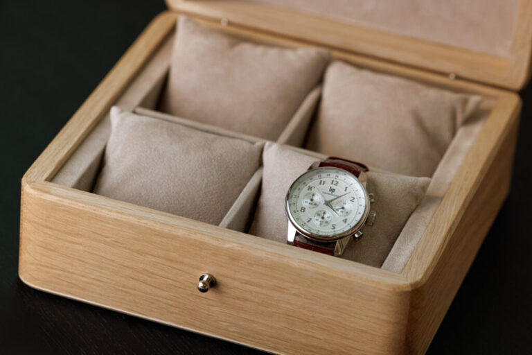 Manufacture Jacquemin - Coffret à montres en chêne 4 montres