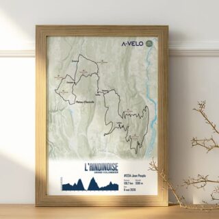 The Post Trace - Affiche Cyclisme – L’Aindinoise