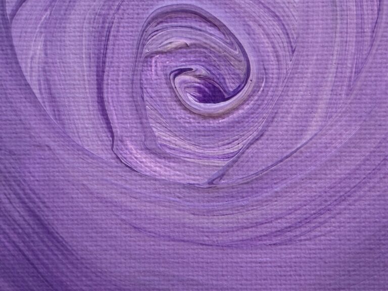 Divine Harmonie - Tableau Chakra Coronal – Violet - Blanc