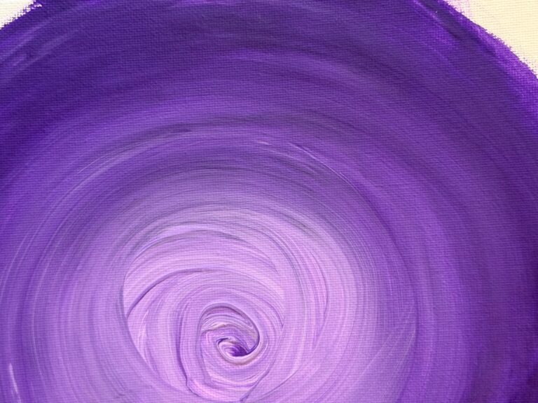 Divine Harmonie - Tableau Chakra Coronal – Violet - Blanc