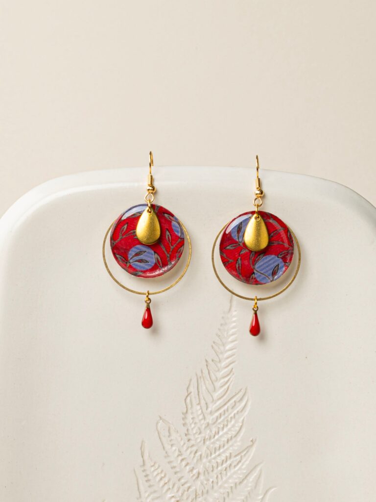 lili-bellule - ASMARA – Rouge / Or