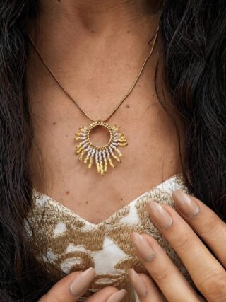 Valdyria - Collier à Pendentif Mira Helia