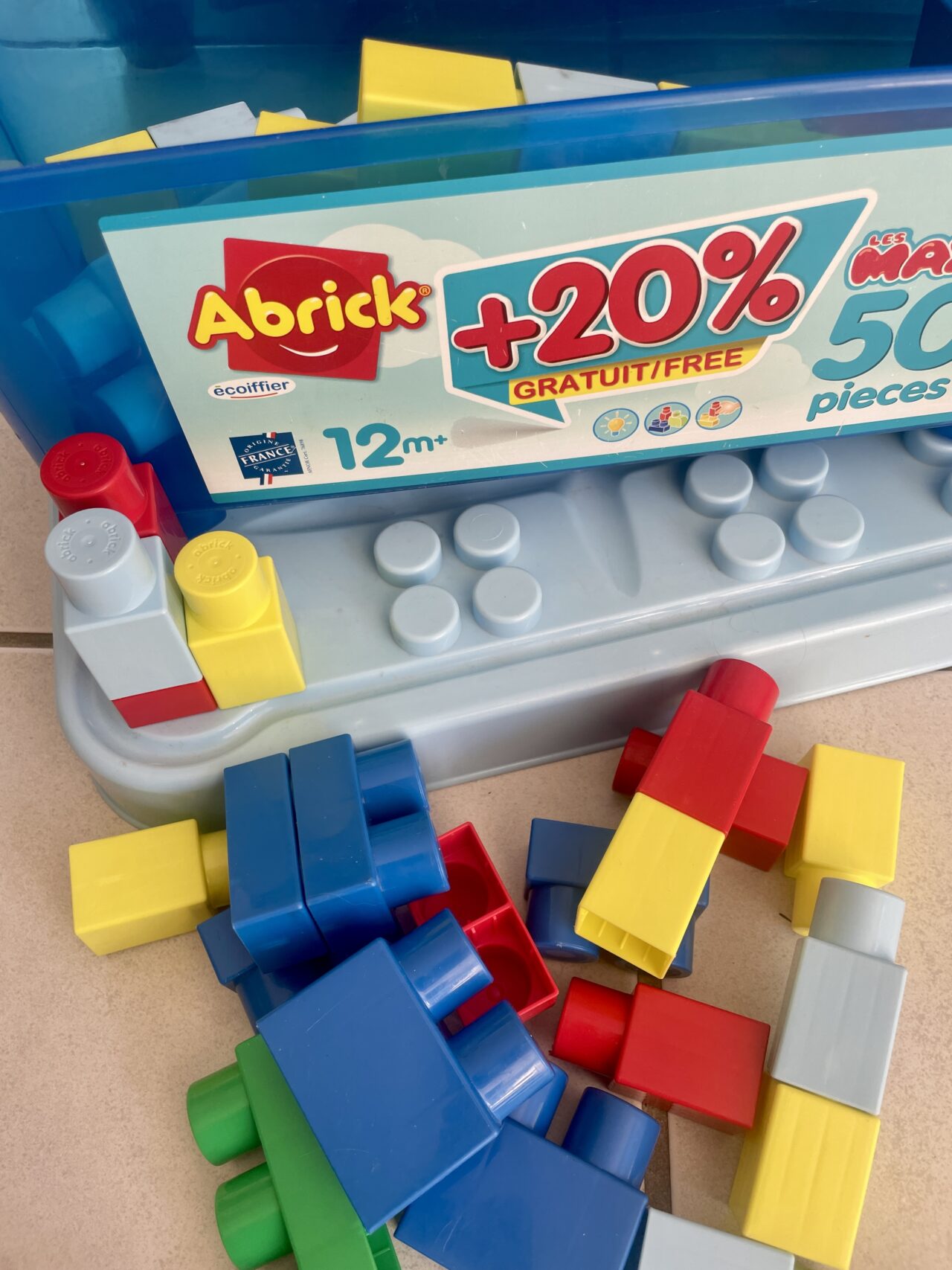 Jeu de briques made in France