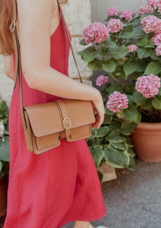 Maison Rottier - Sac en Cuir Marron  Justine