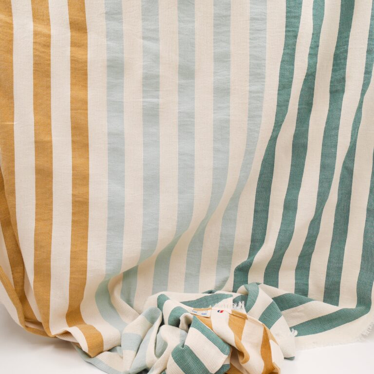Aux Bains Français - Drap de Plage "Tic-Tac"