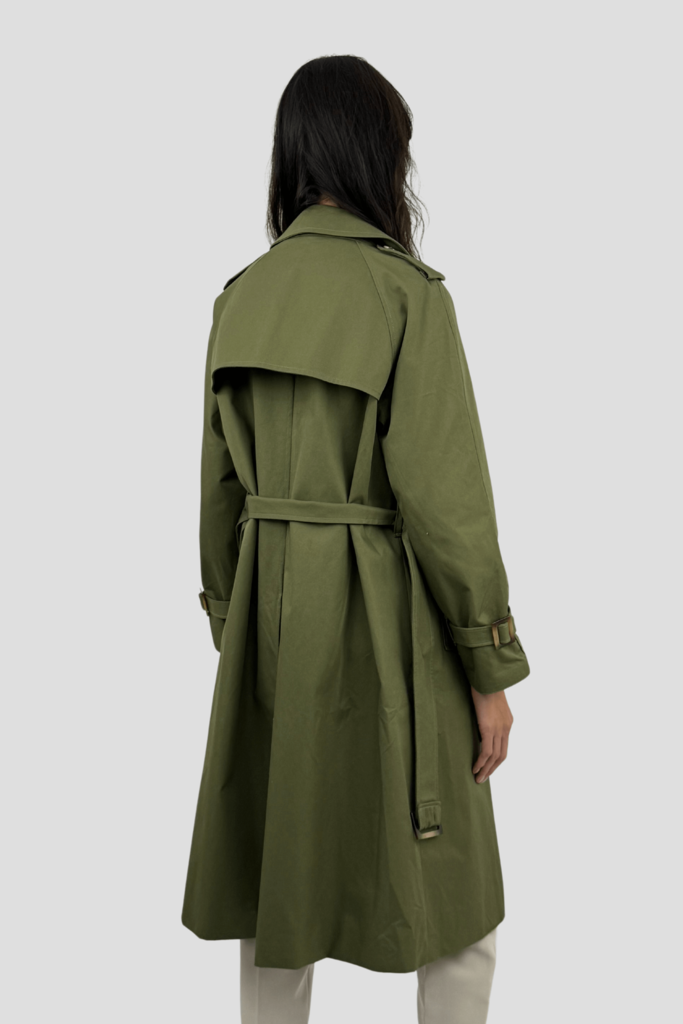 Coulange - Trench coat vert kaki M67 – 46