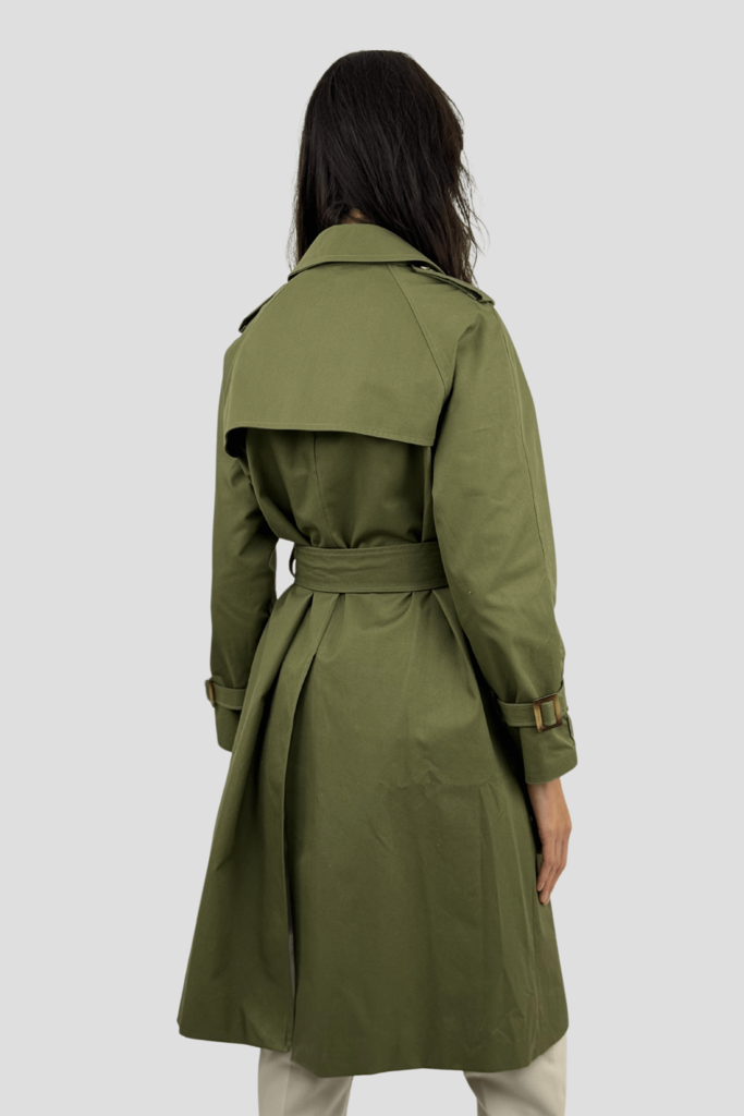 Coulange - Trench coat vert kaki M67 – 46