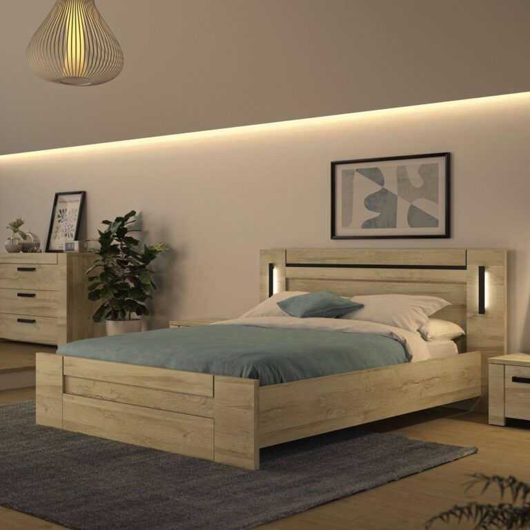 ESSENTIELS PAR CAMIF - Lit avec tiroir de rangement en option Emilie