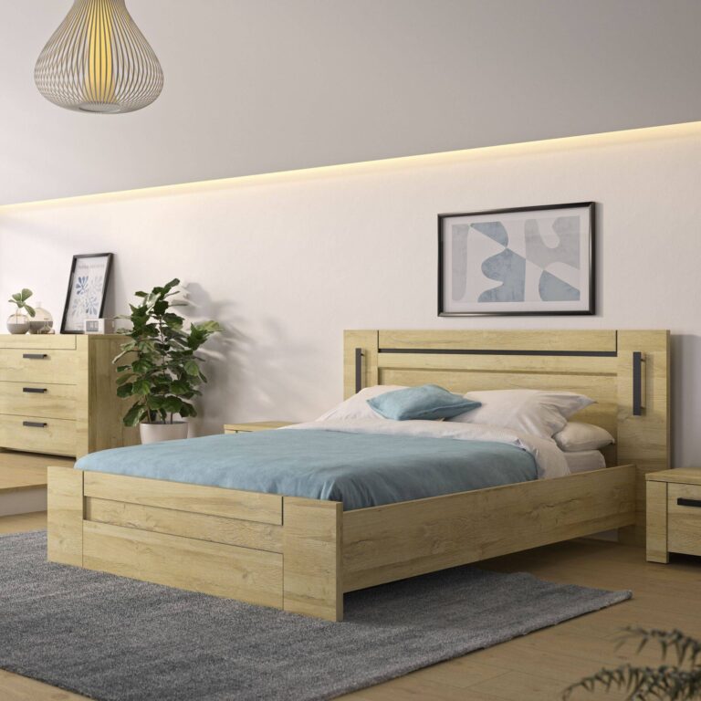 ESSENTIELS PAR CAMIF - Lit avec tiroir de rangement en option Emilie