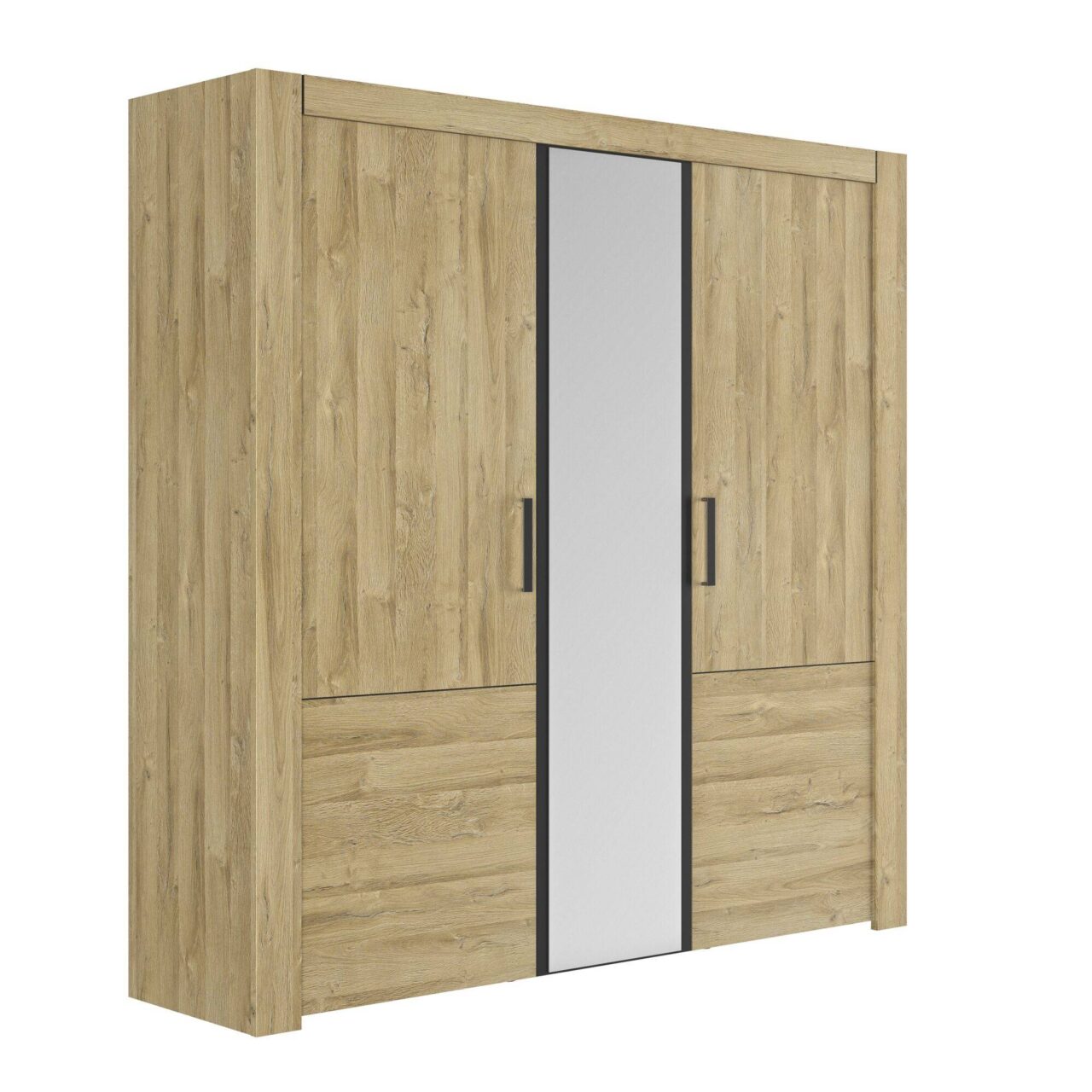 Web JPG 01 de chambres et dressings armoires et dressings bois clair bois emilie n 10036024 ESSENTIELS PAR CAMIF - Armoire Emilie