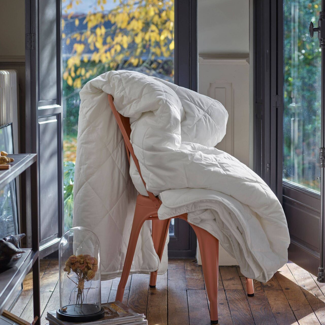 Web JPG 023 am chambre terroir crop COSI PAR CAMIF - Couette tempérée en duvet et percale biologique Camélia