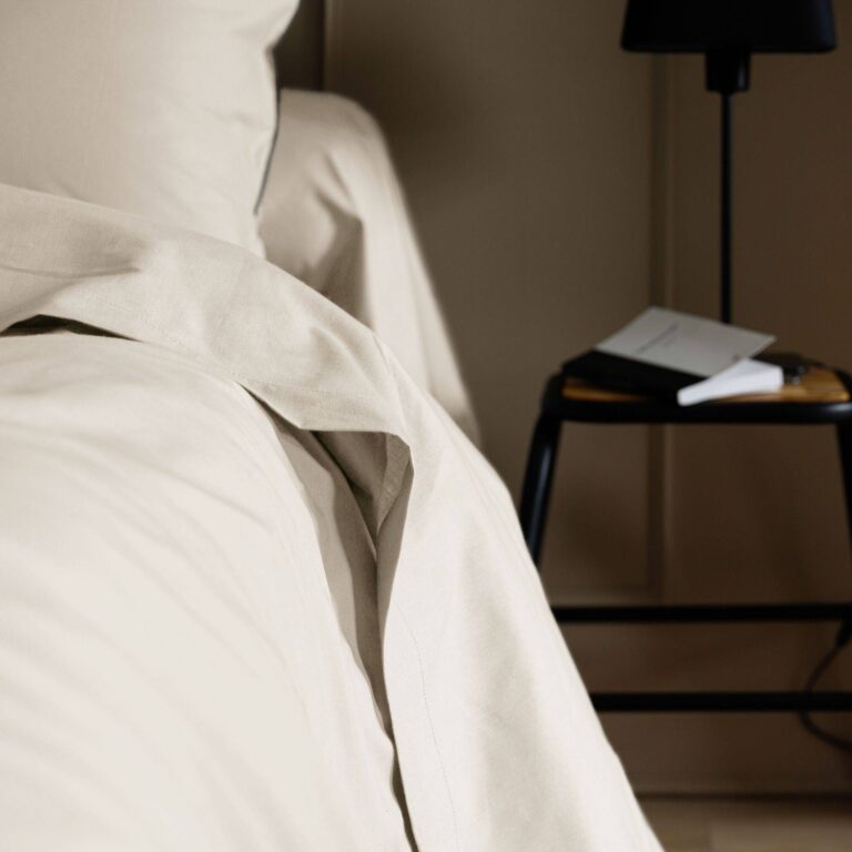 ESSENTIELS PAR CAMIF - Drap plat coton bio Thaïs