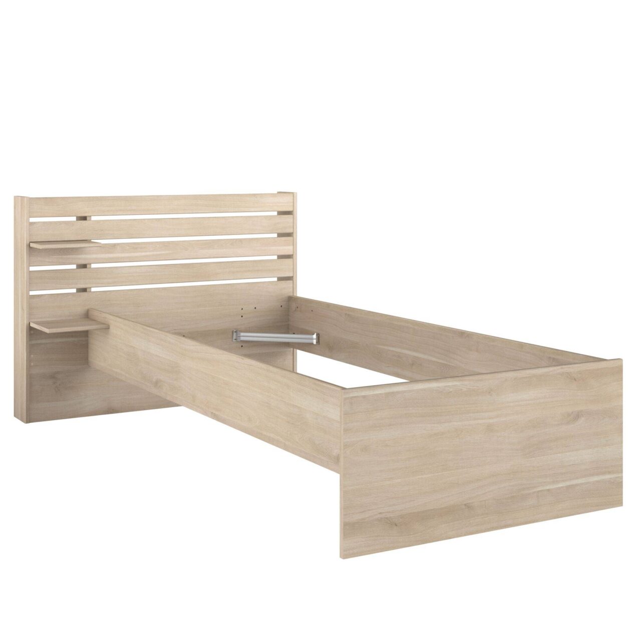 Web JPG 05 de meubles enfant lits enfant bois clair bois palmyre n 10036814 CAMILLE PAR CAMIF - Lit enfant avec tiroir de rangement en option Palmyre