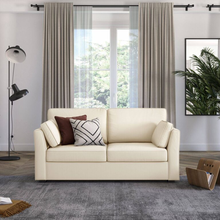 CAMIF SIGNATURE - Canapé convertible tissu coton déhoussable Marbella