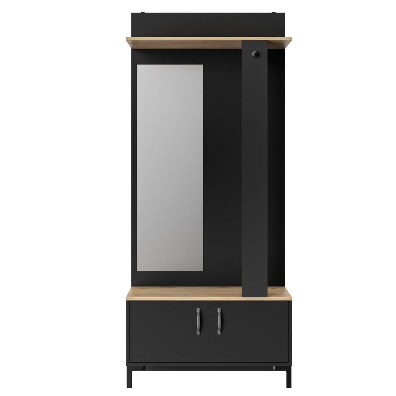 Web JPG 2A MEUBLE ENTREE BOISCLAIR TEMA GRANVAL 10029765 ESSENTIELS PAR CAMIF - Meuble d'entrée Granval