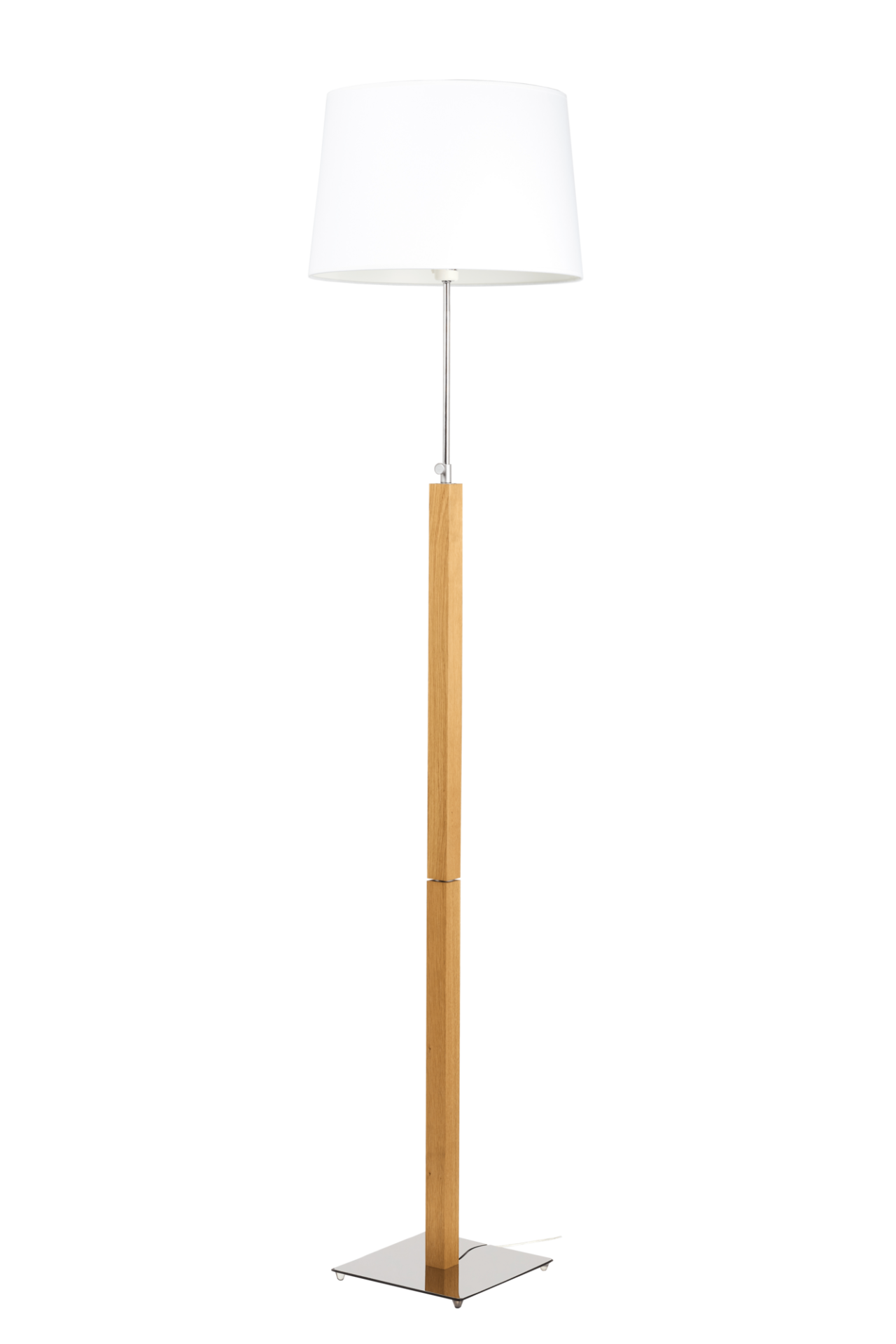 Web PNG 01 de luminaires lampadaires bois clair bois n n 100359891297 ESSENTIELS PAR CAMIF - Lampadaire Quatro Up - Aluminor