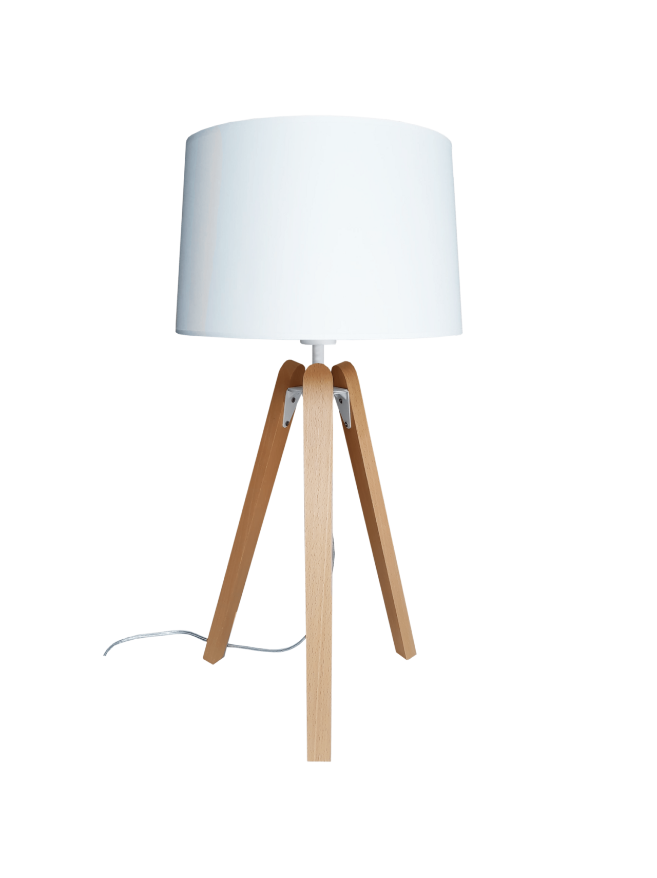 Web PNG 01 de luminaires lampes blanc acier n n 100359751259 ESSENTIELS PAR CAMIF - Lampe de table Essence - Aluminor
