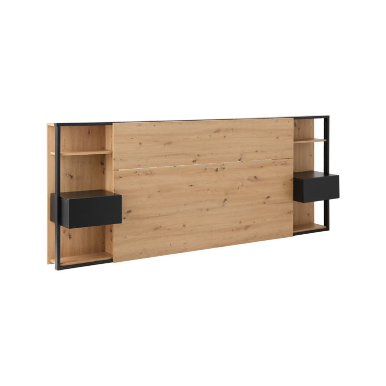 Web PNG 01 de meubles tetes de lit nulle bois clair bois paris camif 10037172 ESSENTIELS PAR CAMIF - Tête de lit Paris bois