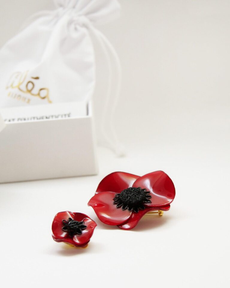 Ciléa Paris - Coffret cadeau rouge Anémone