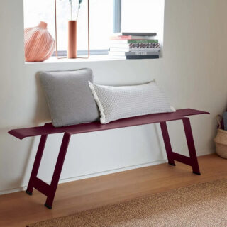 Banc 3 personnes FERMOB Origami en métal – 25 coloris par la marque Fermob Fermob - Banc 3 personnes FERMOB Origami en métal – 25 coloris