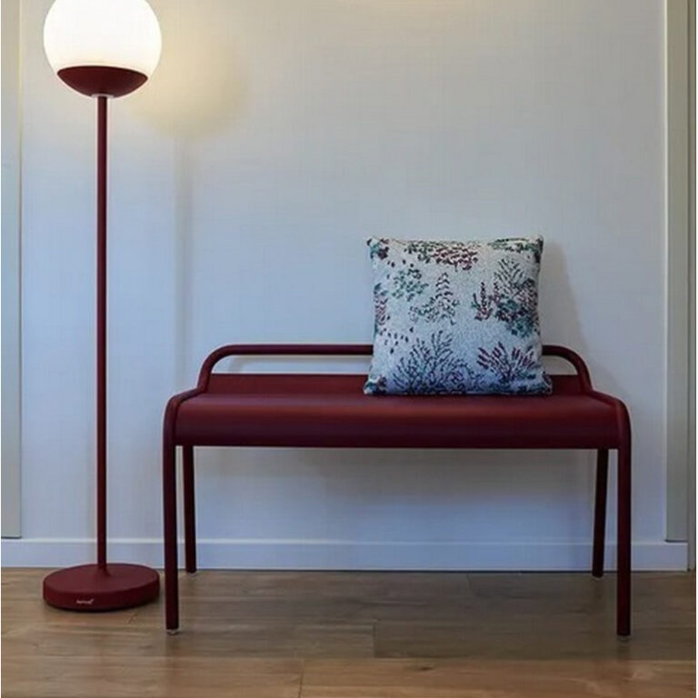 FERMOB - Banc compact FERMOB Luxembourg en métal - 25 coloris