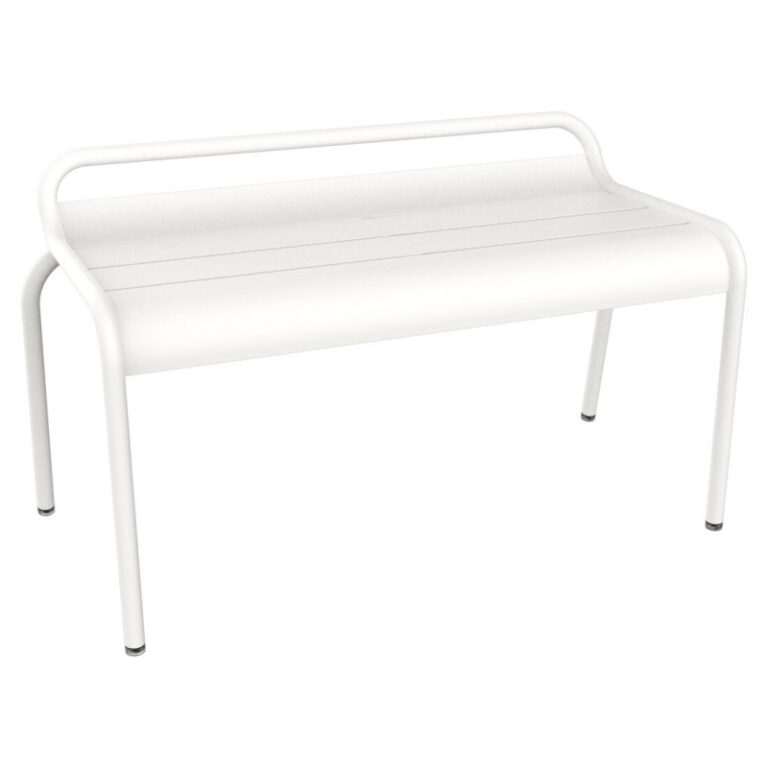 FERMOB - Banc compact FERMOB Luxembourg en métal - 25 coloris