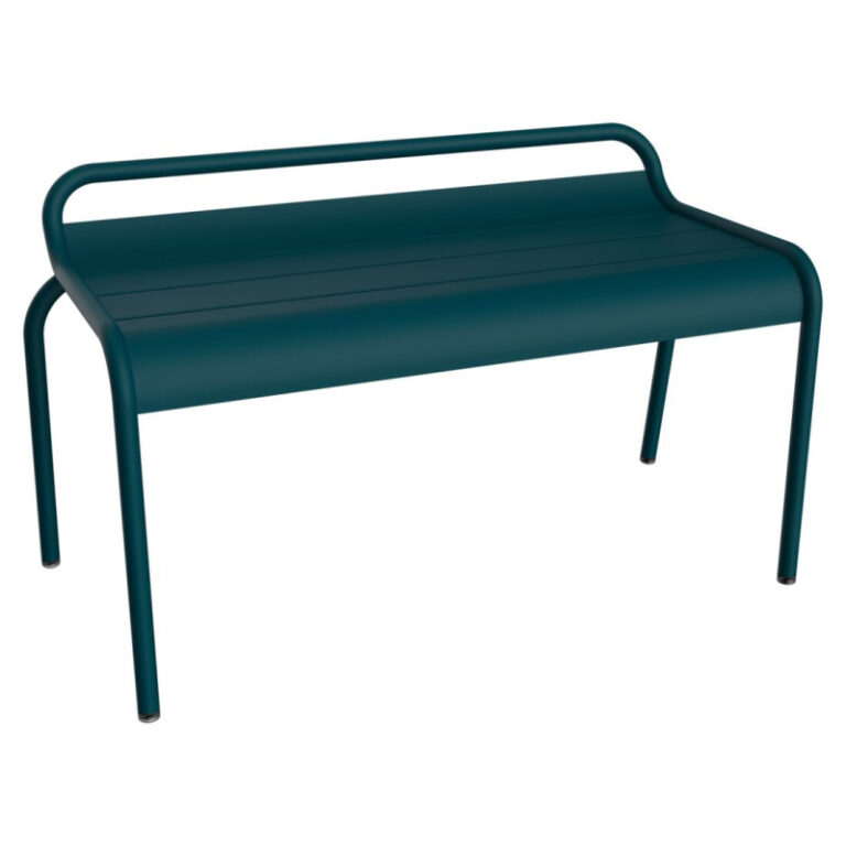 FERMOB - Banc compact FERMOB Luxembourg en métal - 25 coloris