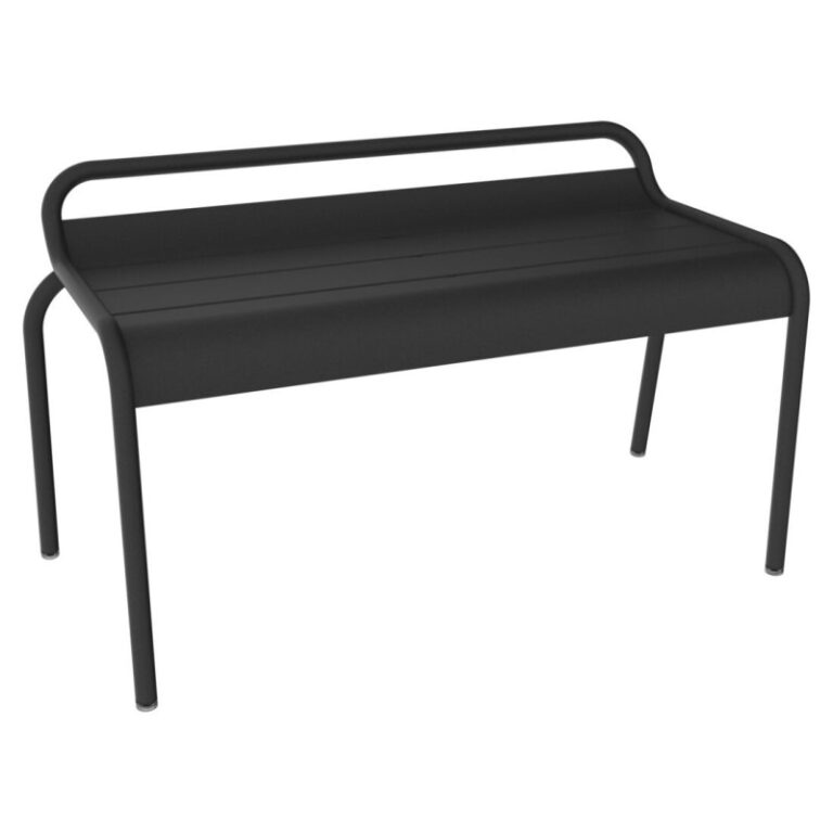 FERMOB - Banc compact FERMOB Luxembourg en métal - 25 coloris
