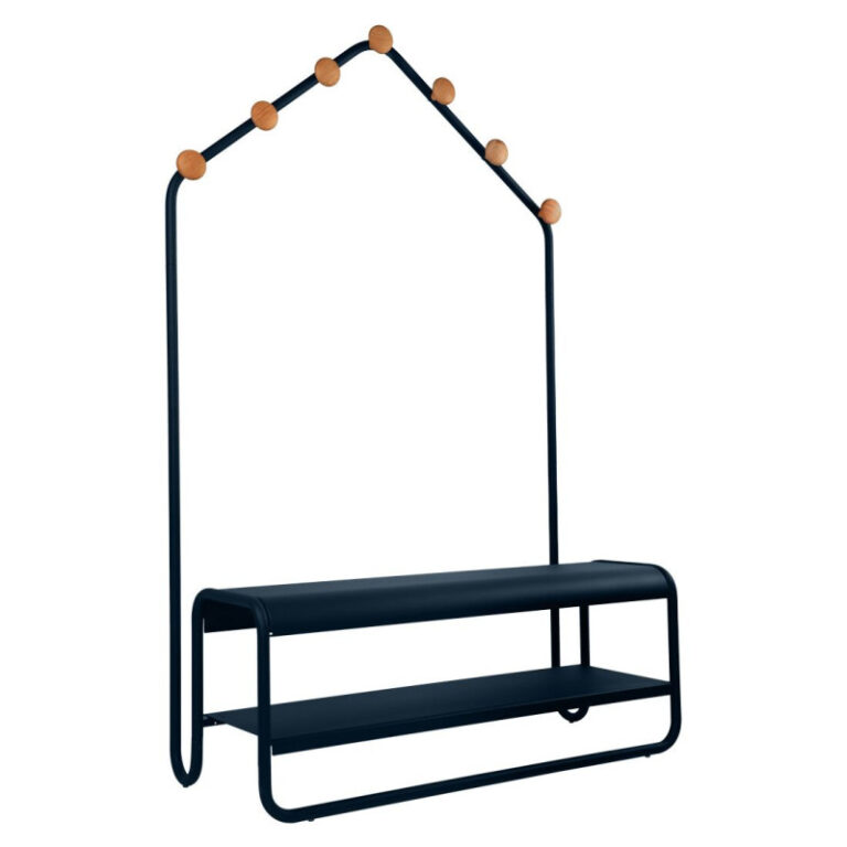 FERMOB - Banc vestiaire FERMOB Funambule en métal - 25 coloris