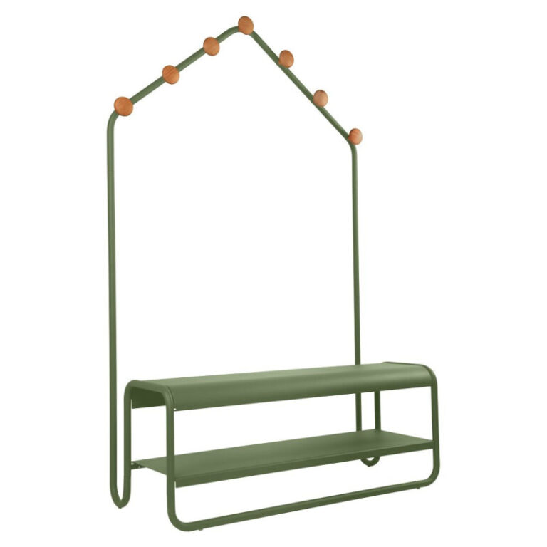 FERMOB - Banc vestiaire FERMOB Funambule en métal - 25 coloris