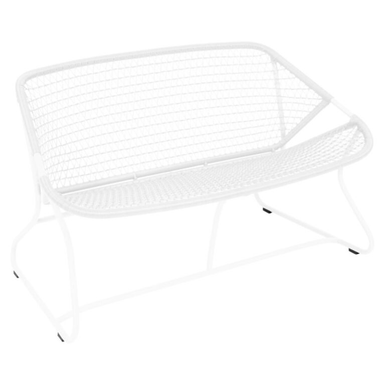FERMOB - Banquette FERMOB Sixties 2 places en métal - 5 coloris